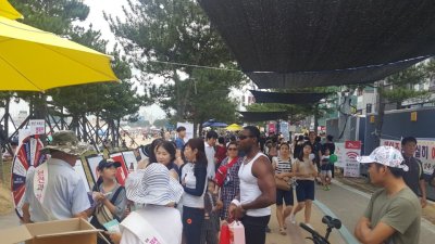 [캠페인] 에이즈 바로알기 전국순회 캠페인 실시_포항불빛축제