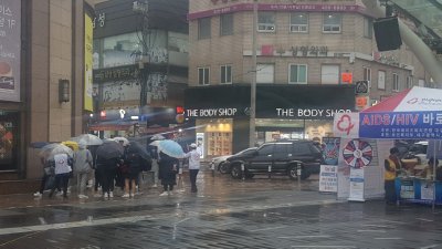 [캠페인] 에이즈 바로알기 전국순회 캠페인_대구백화점 광장